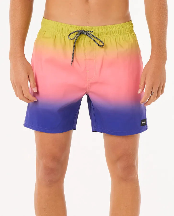 Ripcurl Men's Laze Fade Volley 16" Boardshorts Wild Berry 1