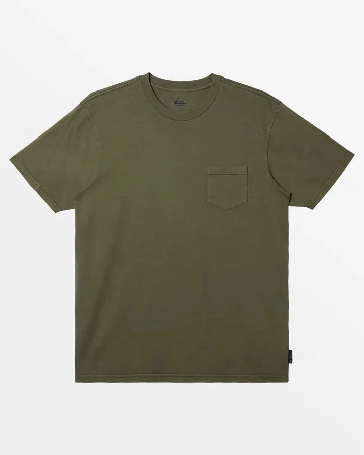 Quiksilver Men's Salt Water Pkt Tee Grape Leaf pic 18 | SoHa Surf Shop