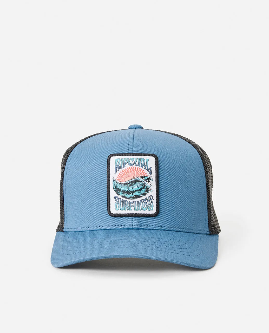 Ripcurl Custom Curve Trucker Hat - Storm Blue 1