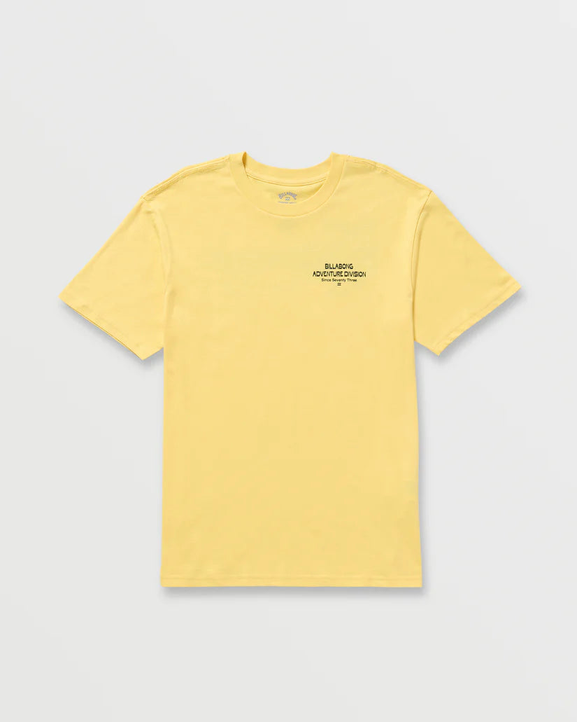 Billabong Men's Setup ADiv Tee - Lemon 2