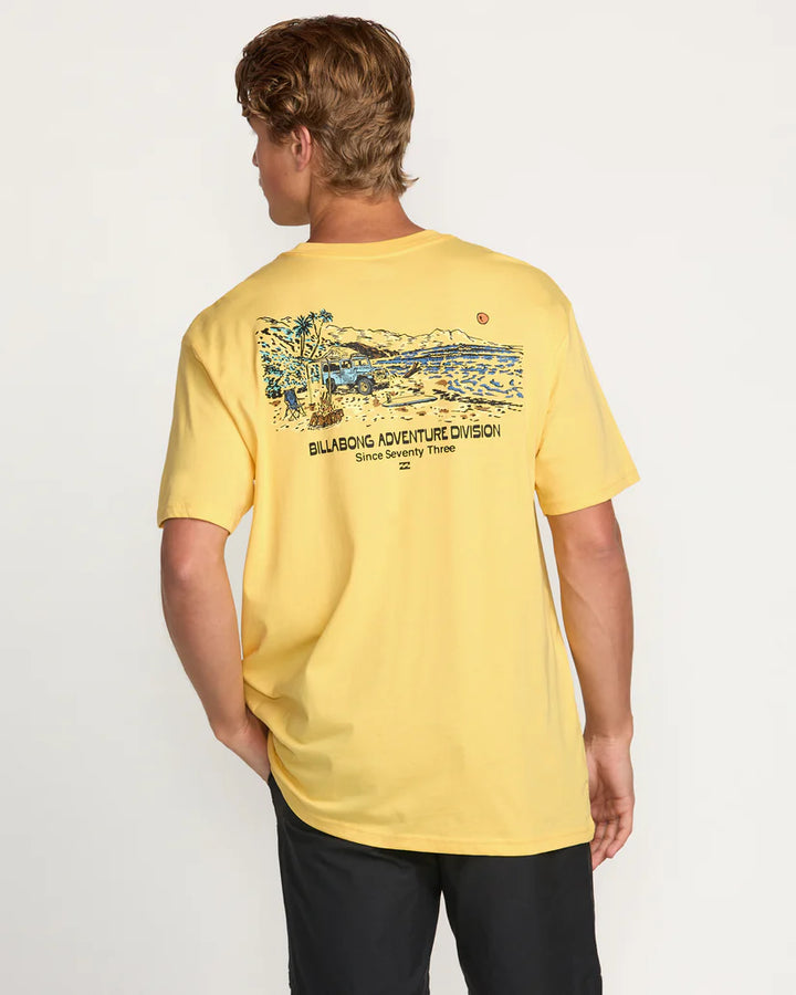 Billabong Men's Setup ADiv Tee - Lemon 1