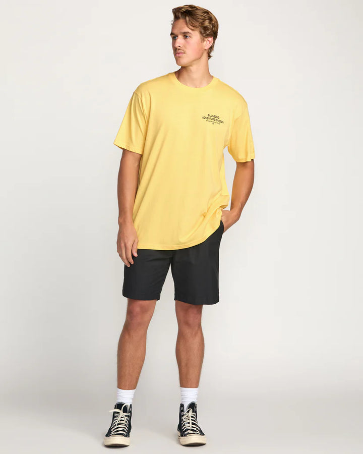 Billabong Men's Setup ADiv Tee - Lemon 4