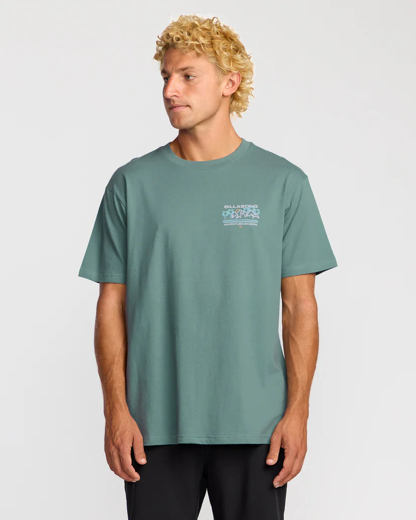 Billabong Men’s Coastal Range A/Div Tee - Sea Blue