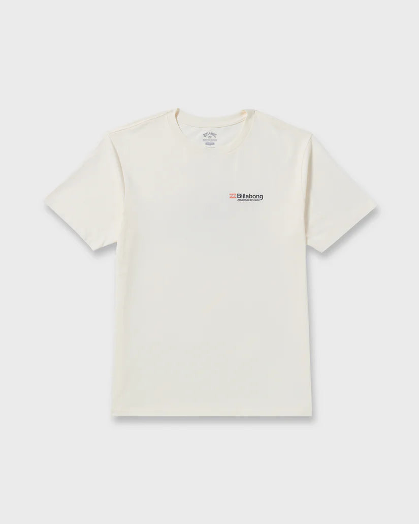 Billabong Men’s Abandon A/Div Tee  Off White 6
