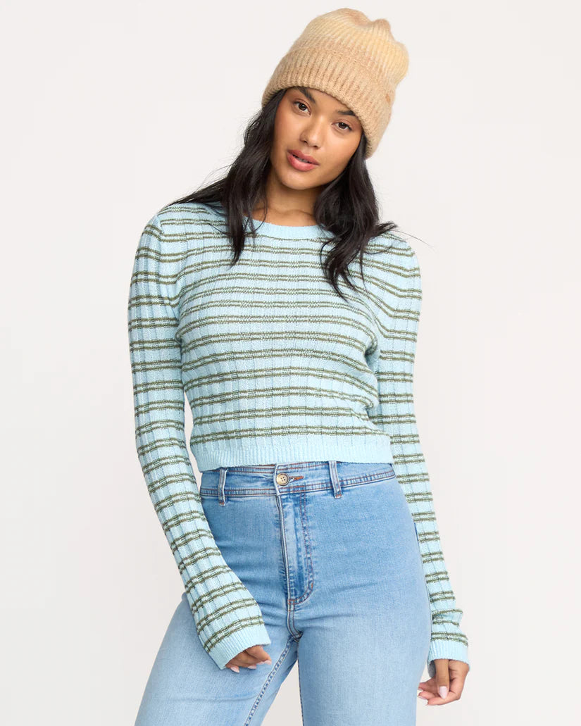 Billabong Women’s Clare Sweater - Misty Blue