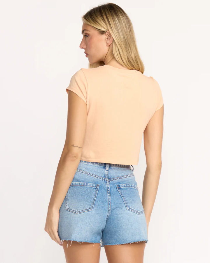 Billabong Women's Vacay Awaits Tee - Sunstone 1