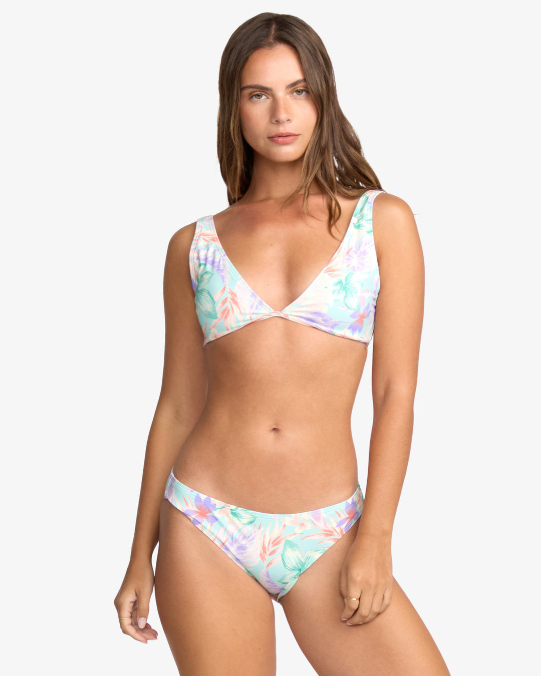 Billabong Wave Haze Bikini Top Coastal Blue