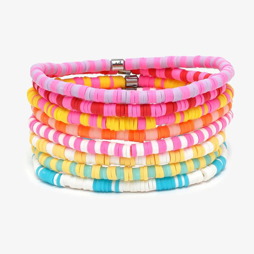 Pura Vida Vacation Vibes Stretch Bracelet Set Multi pic 7 | SoHa Surf Shop