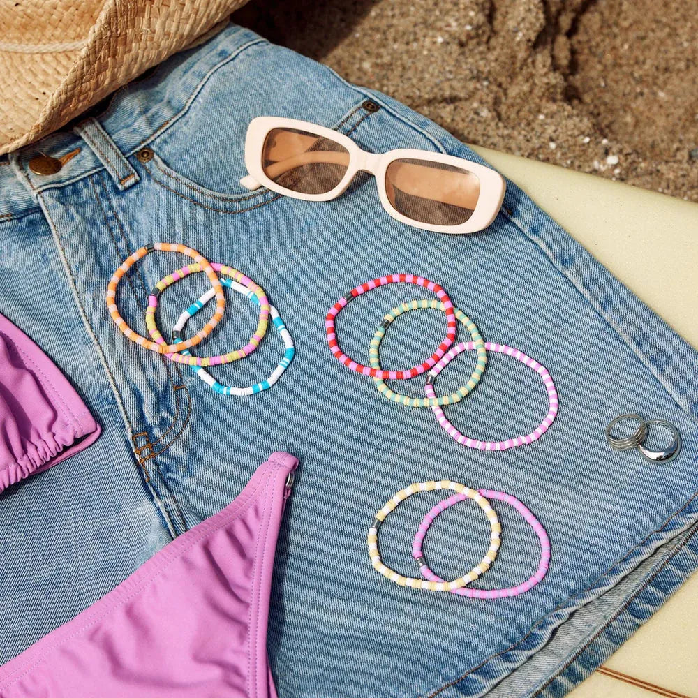 Pura Vida Vacation Vibes Stretch Bracelet Set Multi pic 6 | SoHa Surf Shop