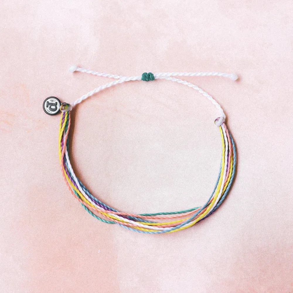 Pura Vida Spread Kindness Bracelet Korg pic 3 | SoHa Surf Shop