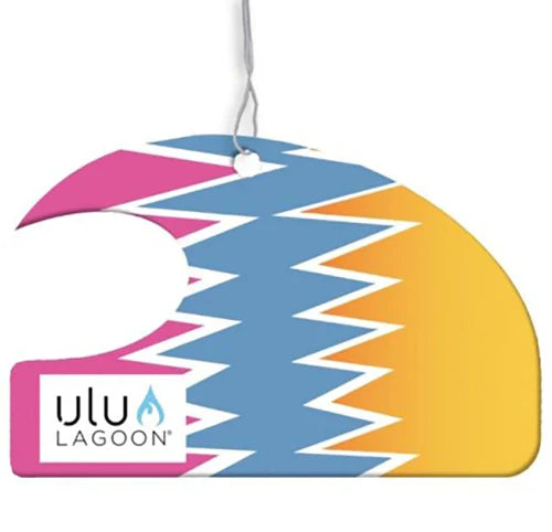 Ulu Lagoon 80's Coconut Surf Wax Scented Wave Air Freshener Default Title pic 1 | SoHa Surf Shop