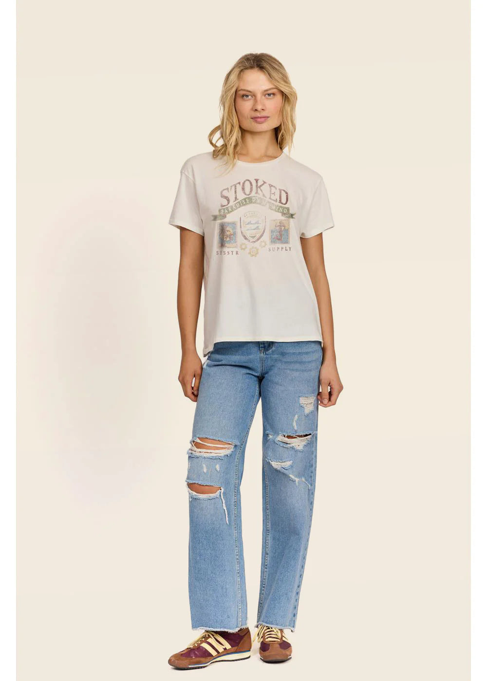 Sisstr Women’s Classic Boyfriend Tee