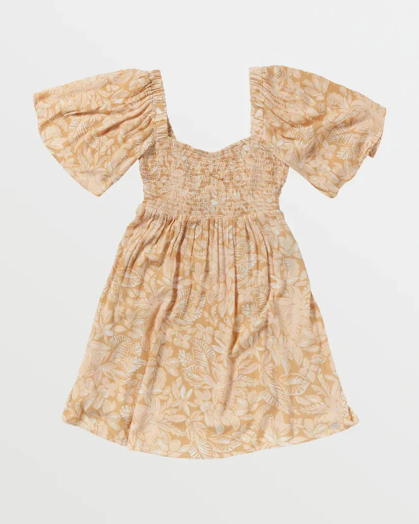 Roxy Golden Dawn Dress-Egret-Small-Small
