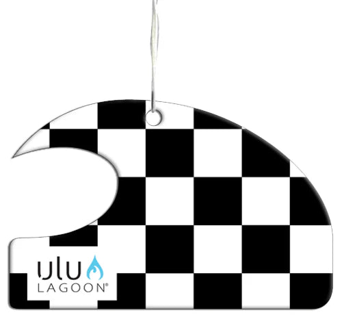Ulu Lagoon Checker Coconut Surf Wax Scented Wave Air Freshener Default Title pic 1 | SoHa Surf Shop