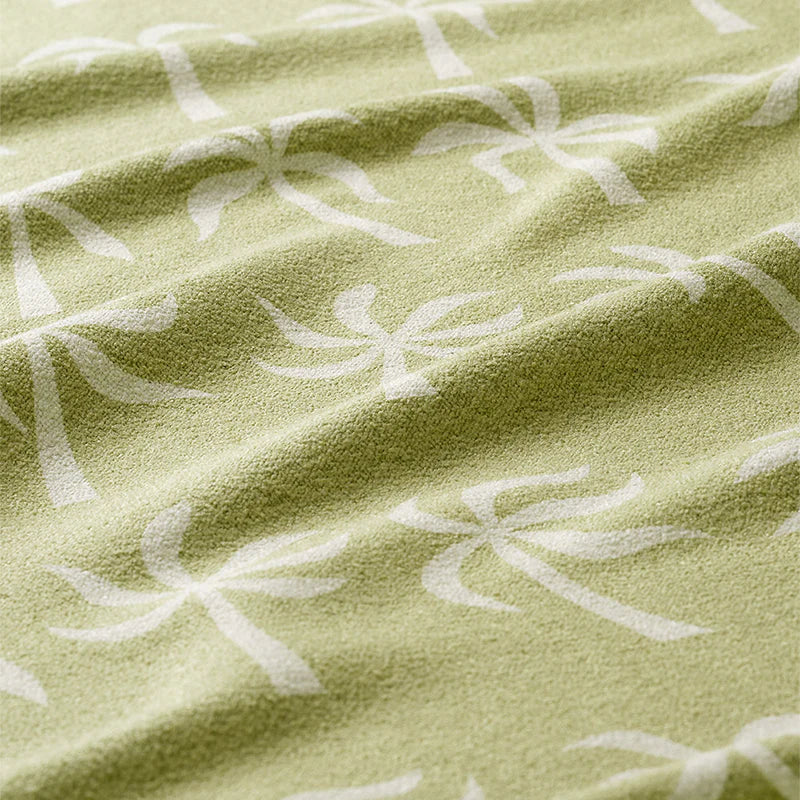 Nomadix Blanket Towel: Breezy Palms Olive 1
