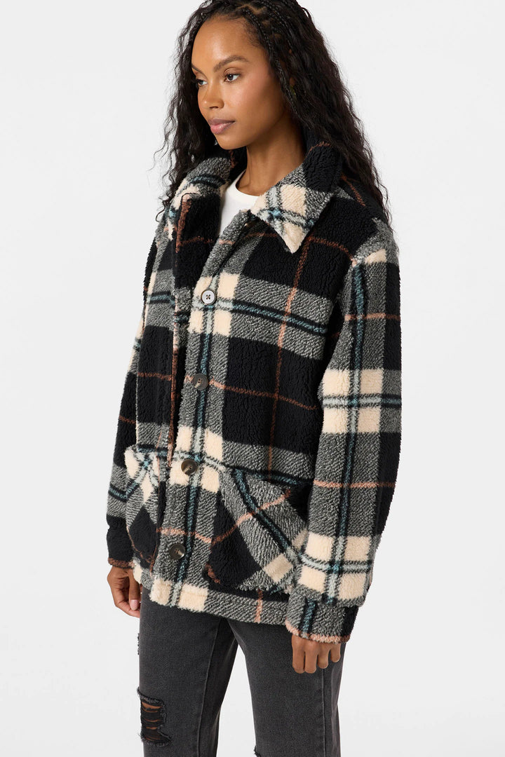 Oneill Women's Huxlee Printed Jacket - Black 6