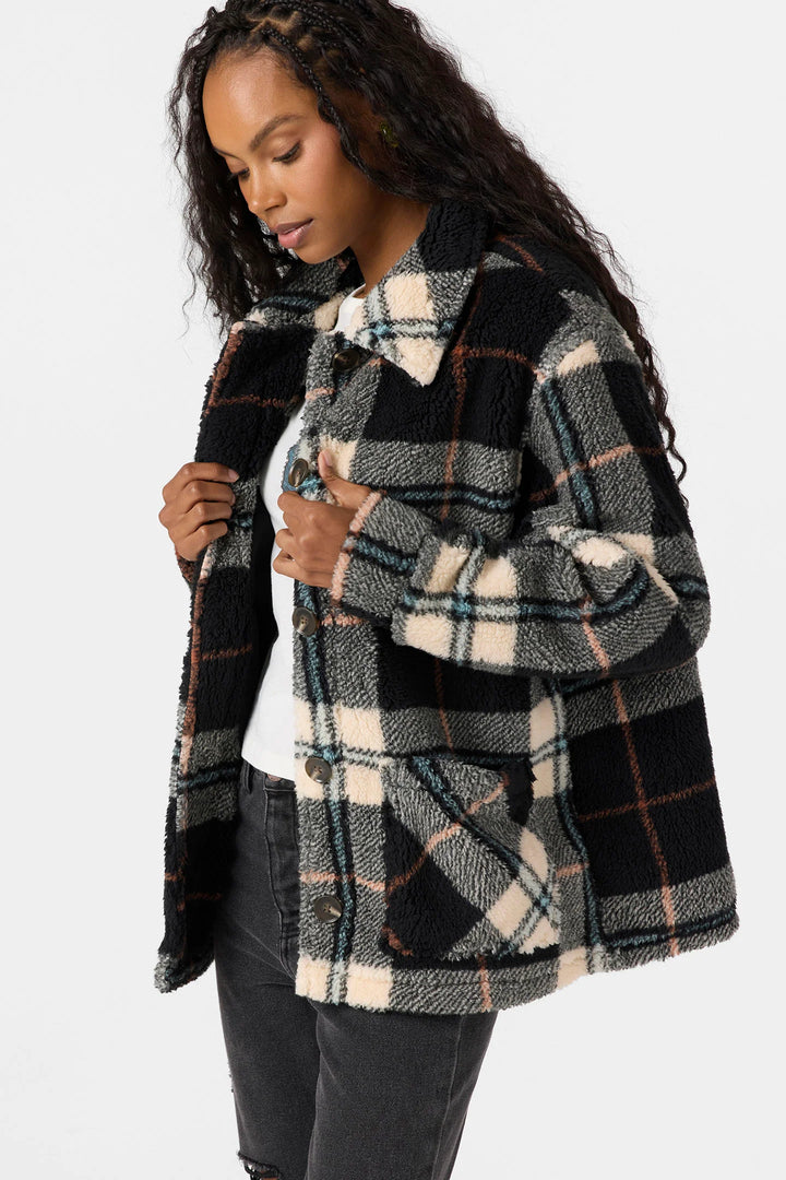 Oneill Women's Huxlee Printed Jacket - Black 4