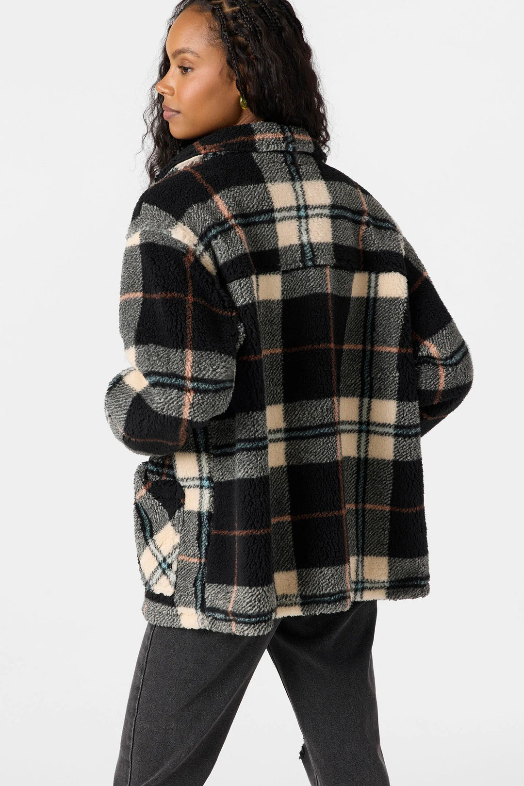 Oneill Women's Huxlee Printed Jacket - Black 1