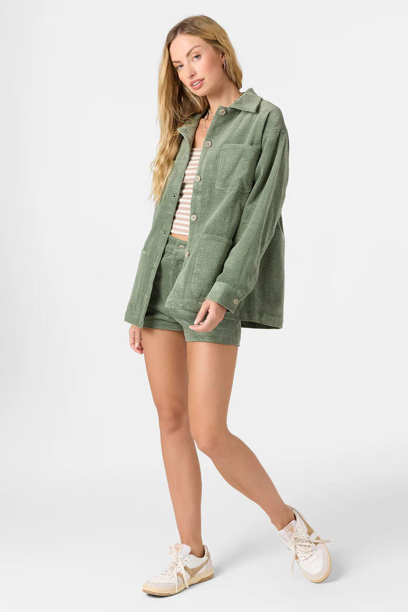 Oneill Women's Langford Shacket - Sea Spray 2