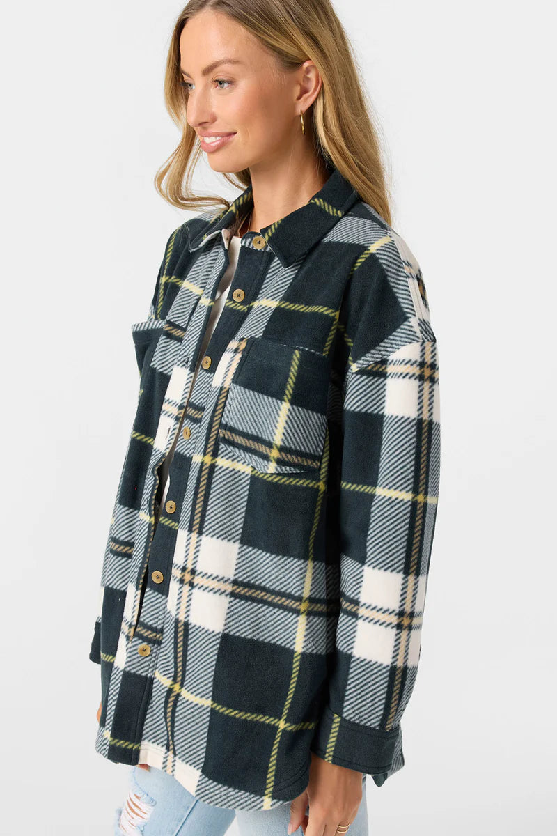 Oneill Women’s Rune Superfleece Long Sleeve - Slate 4