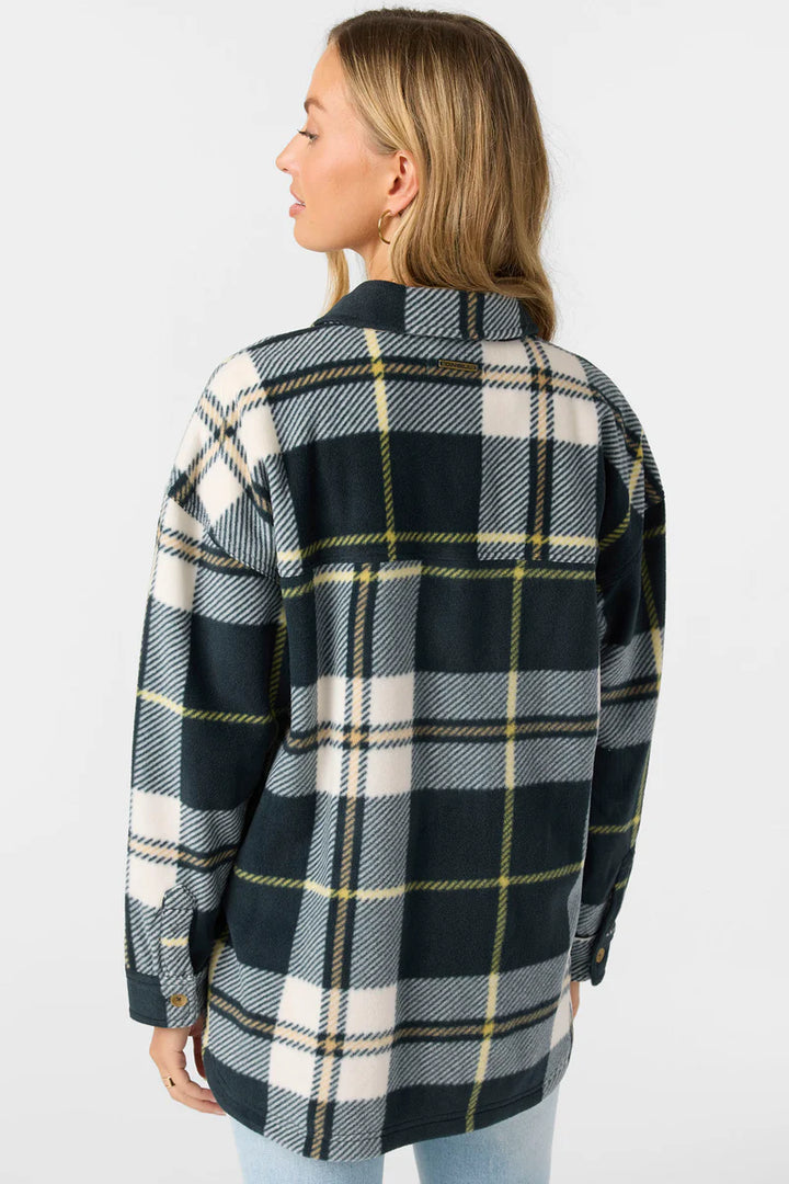 Oneill Women’s Rune Superfleece Long Sleeve - Slate 1