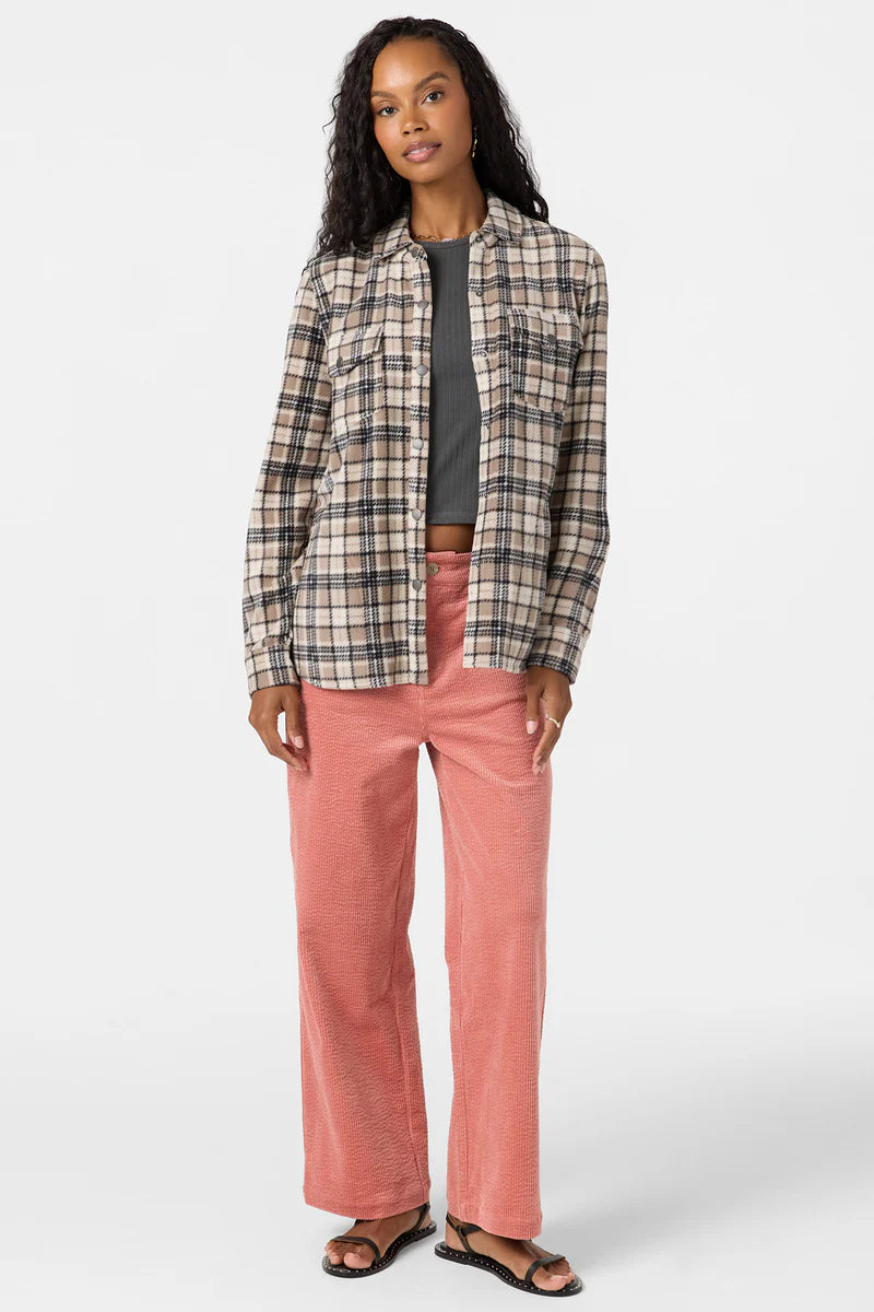 Oneill Women's Zuma Superfleece Long Sleeve - Dune 2