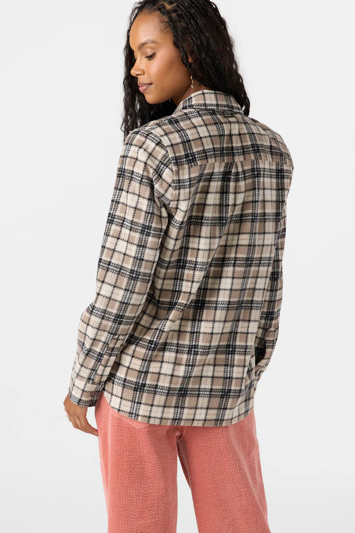 Oneill Women's Zuma Superfleece Long Sleeve - Dune 1