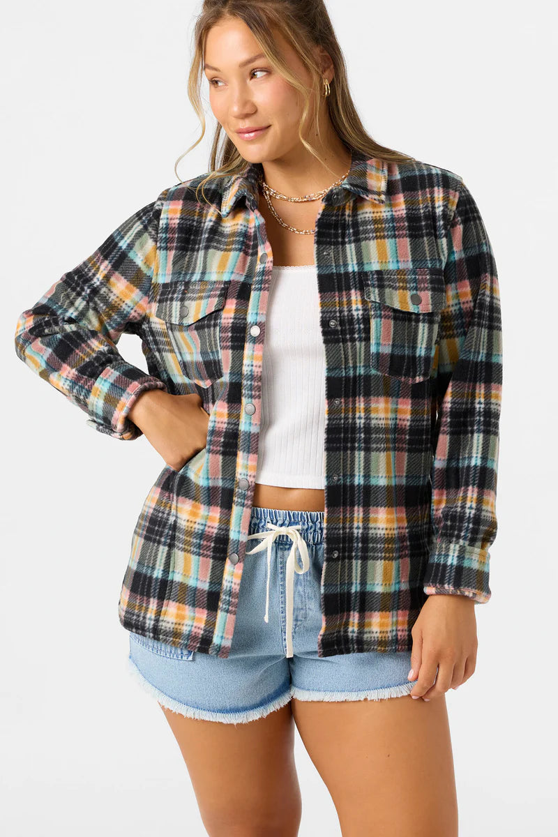 Oneill Women's Zuma Superfleece Long Sleeve - Sea Spray 2