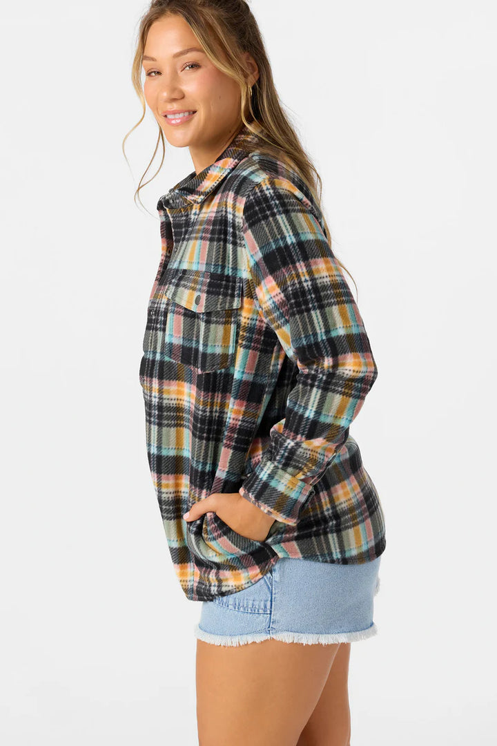 Oneill Women's Zuma Superfleece Long Sleeve - Sea Spray 3