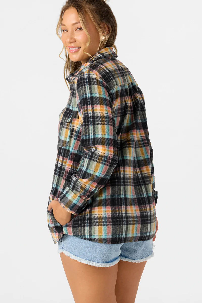 Oneill Women's Zuma Superfleece Long Sleeve - Sea Spray 1