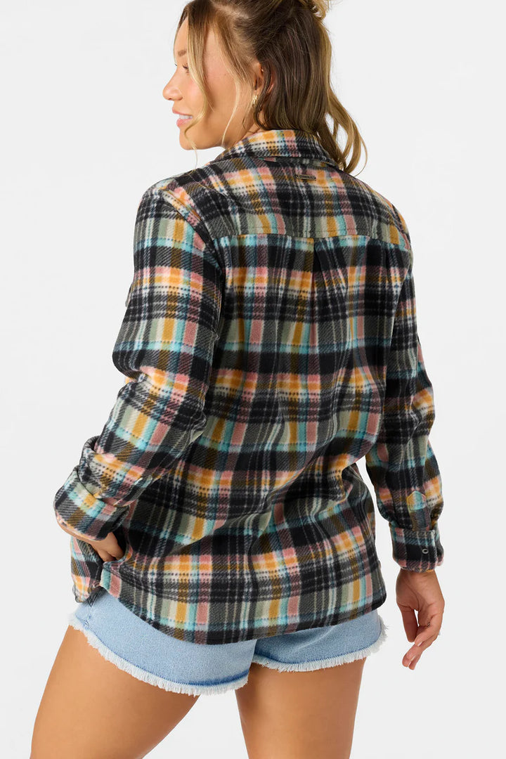 Oneill Women's Zuma Superfleece Long Sleeve - Sea Spray 4