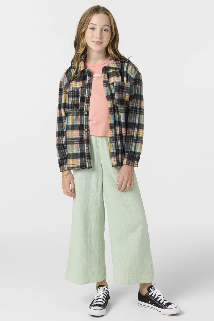 Oneill Girls Bennet Long Sleeve Top - Sea Spray 2