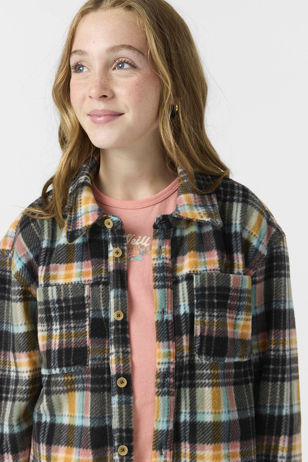 Oneill Girls Bennet Long Sleeve Top - Sea Spray 3