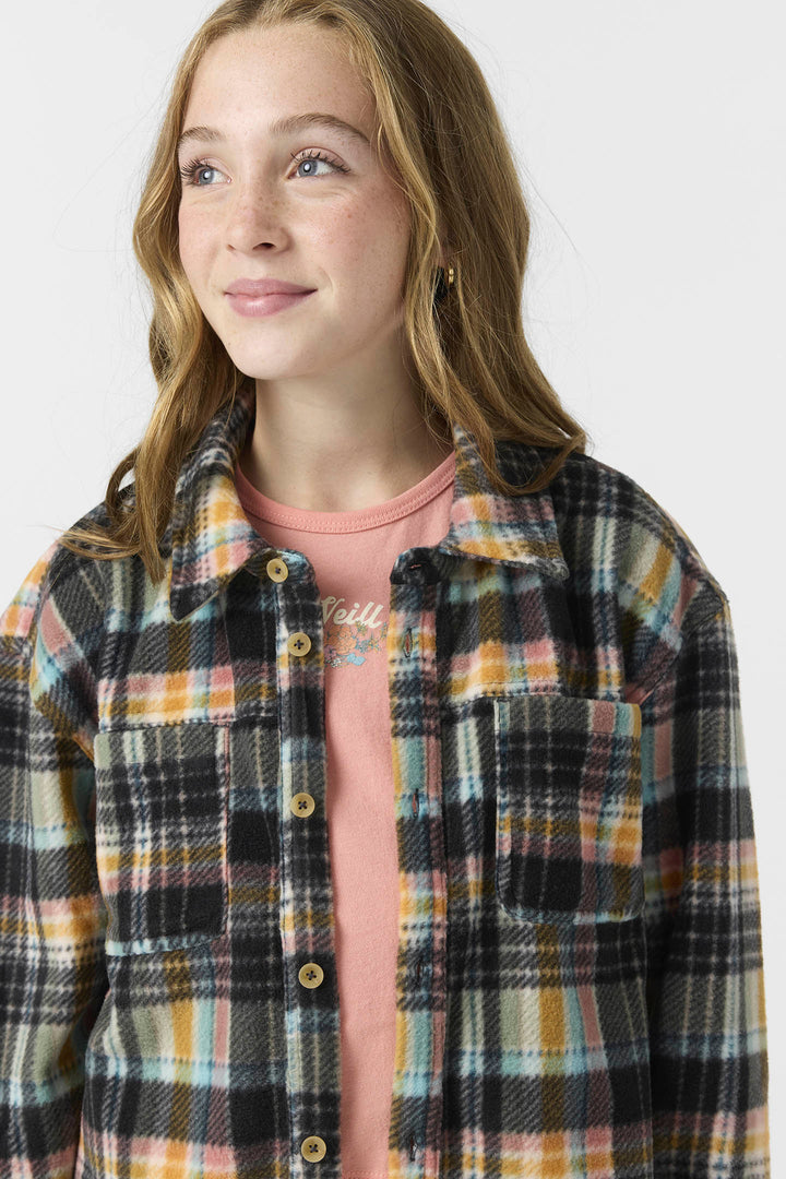 Oneill Girls Bennet Long Sleeve Top - Sea Spray 3