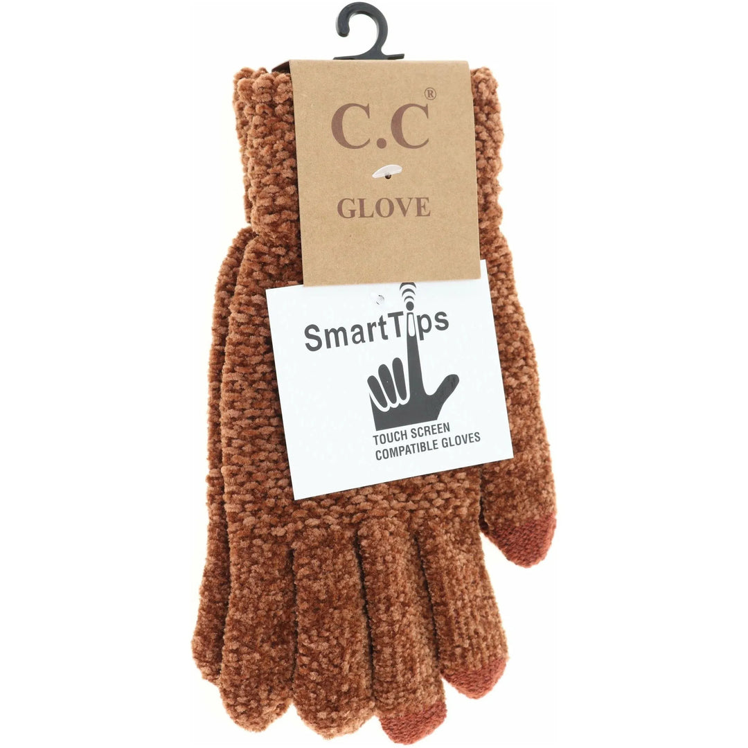 C.C Chenille Gloves Clay pic 1 | SoHa Surf Shop