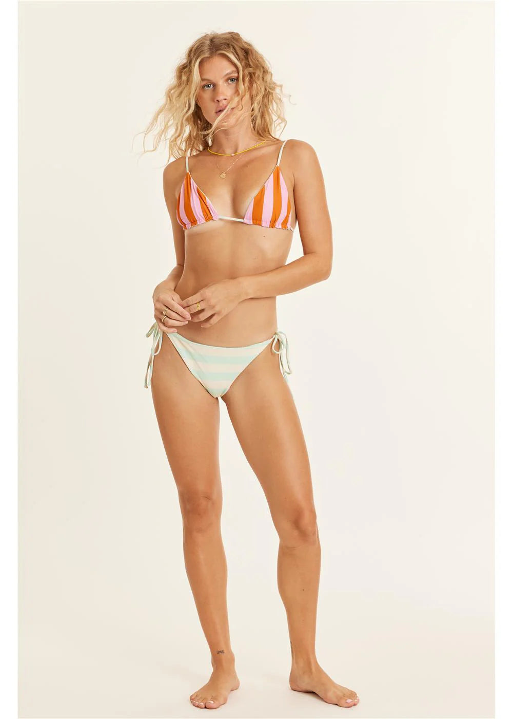 Sisstr Women's Chasing Tides Reverse Tie Side Bottom - Sea Mint
