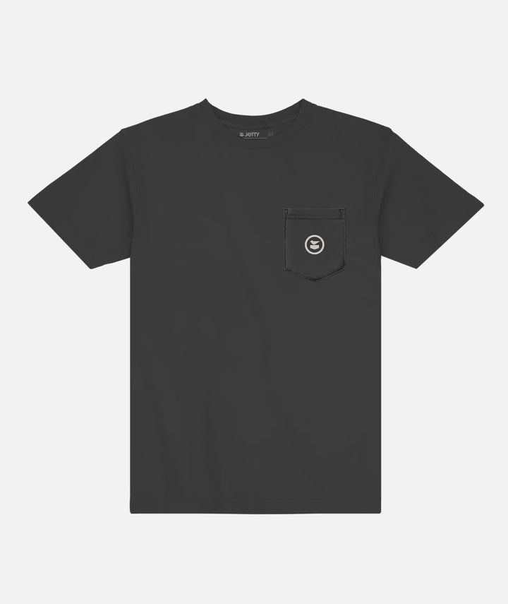 Jetty Men's DYOL Pocket Tee Black 1