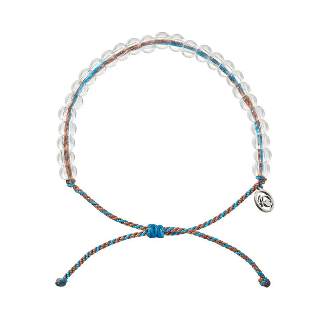4Ocean Luxe Classic Beaded Bracelet - Copper/Teal