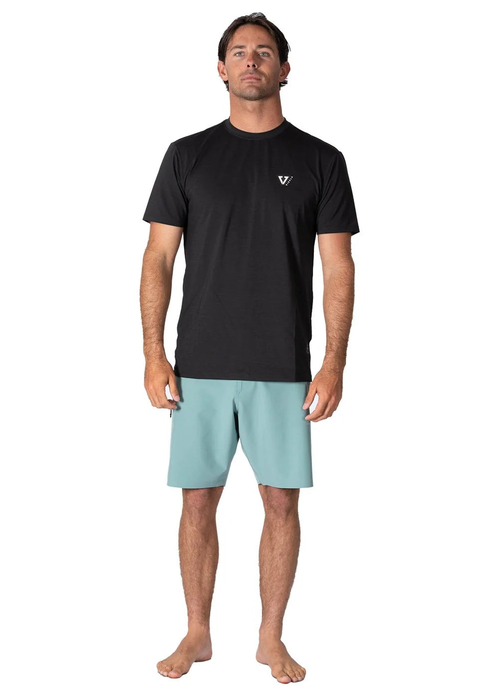 Vissla Men’s Twisted Eco Sun Shirt - Black