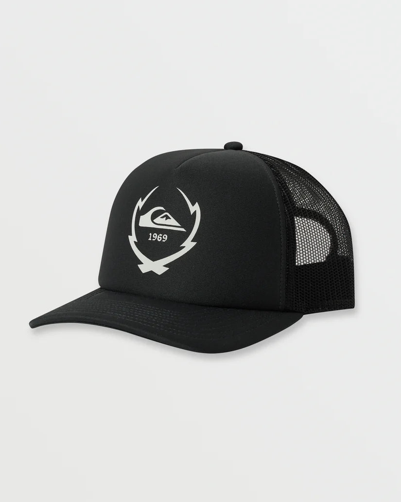 Quiksilver Men’s Ways Trucker Hat - Black