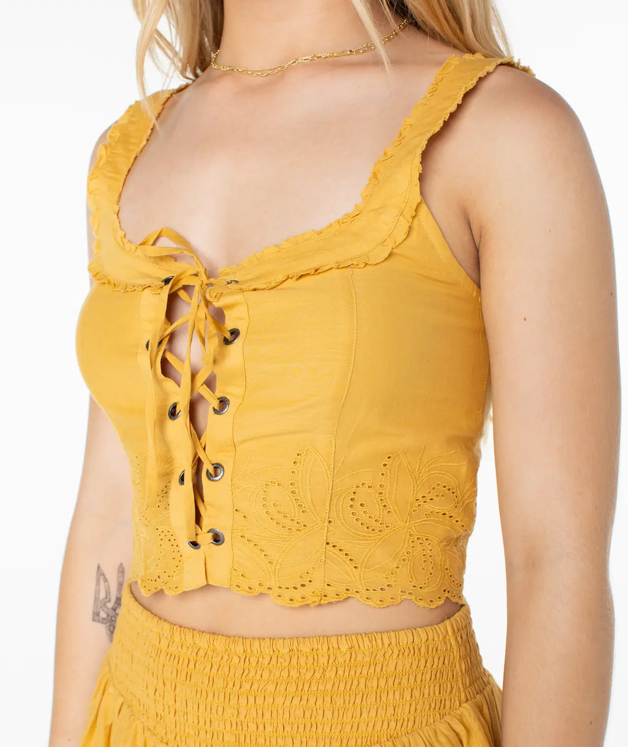 Roxy Women's Hazel Lace Up Top – SoHa Surf Shop