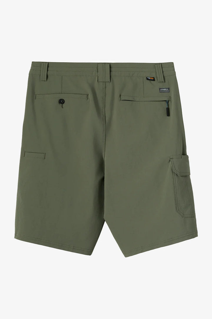Oneill Men's Trvlr Cargo 20" Cargo Shorts OLV 2