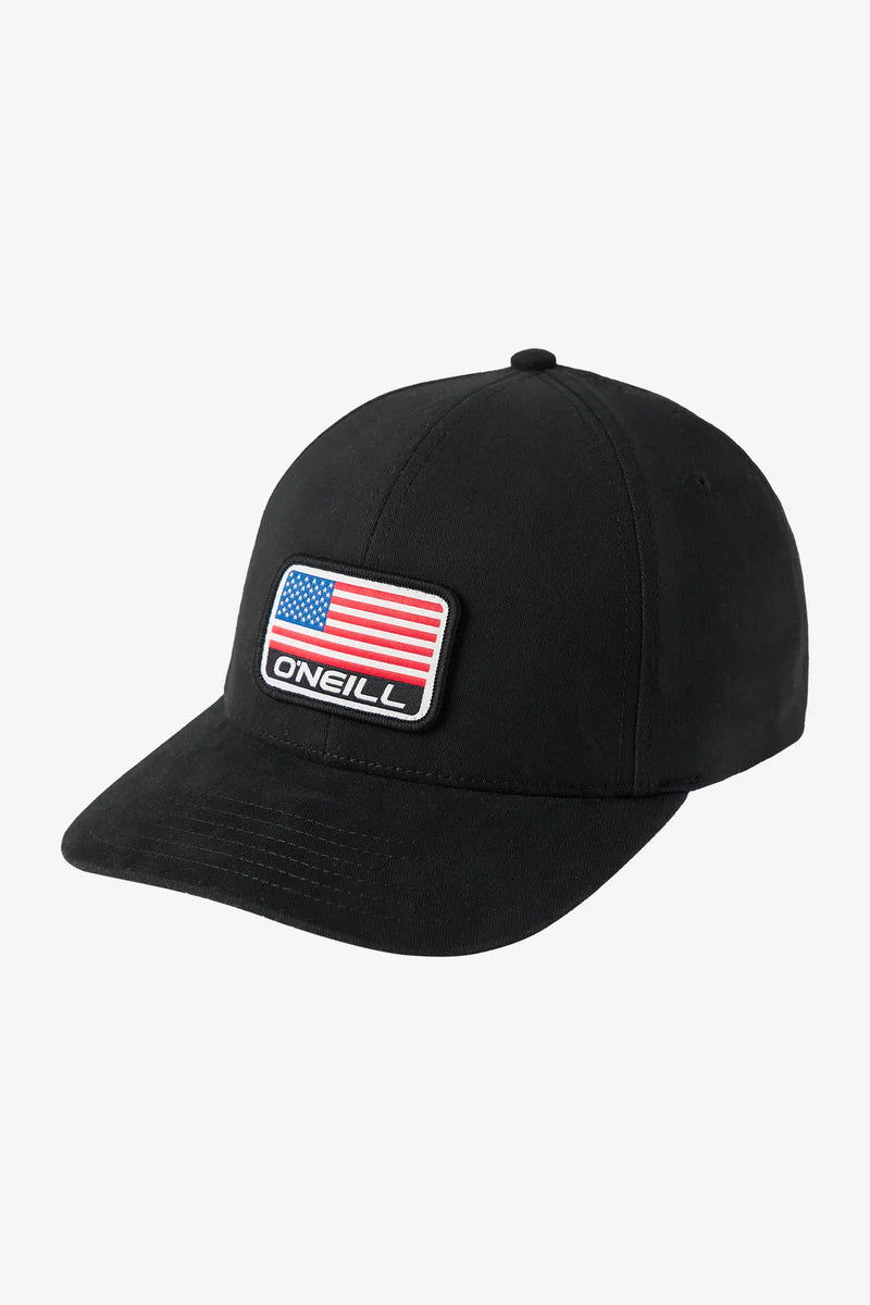 O’Neill Men's All Good Flexifit Hat American Flag