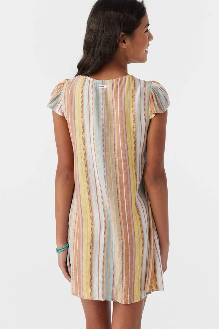 Oneill Girls' Rubie Short Dress Multi Clr pic 5 | SoHa Surf Shop