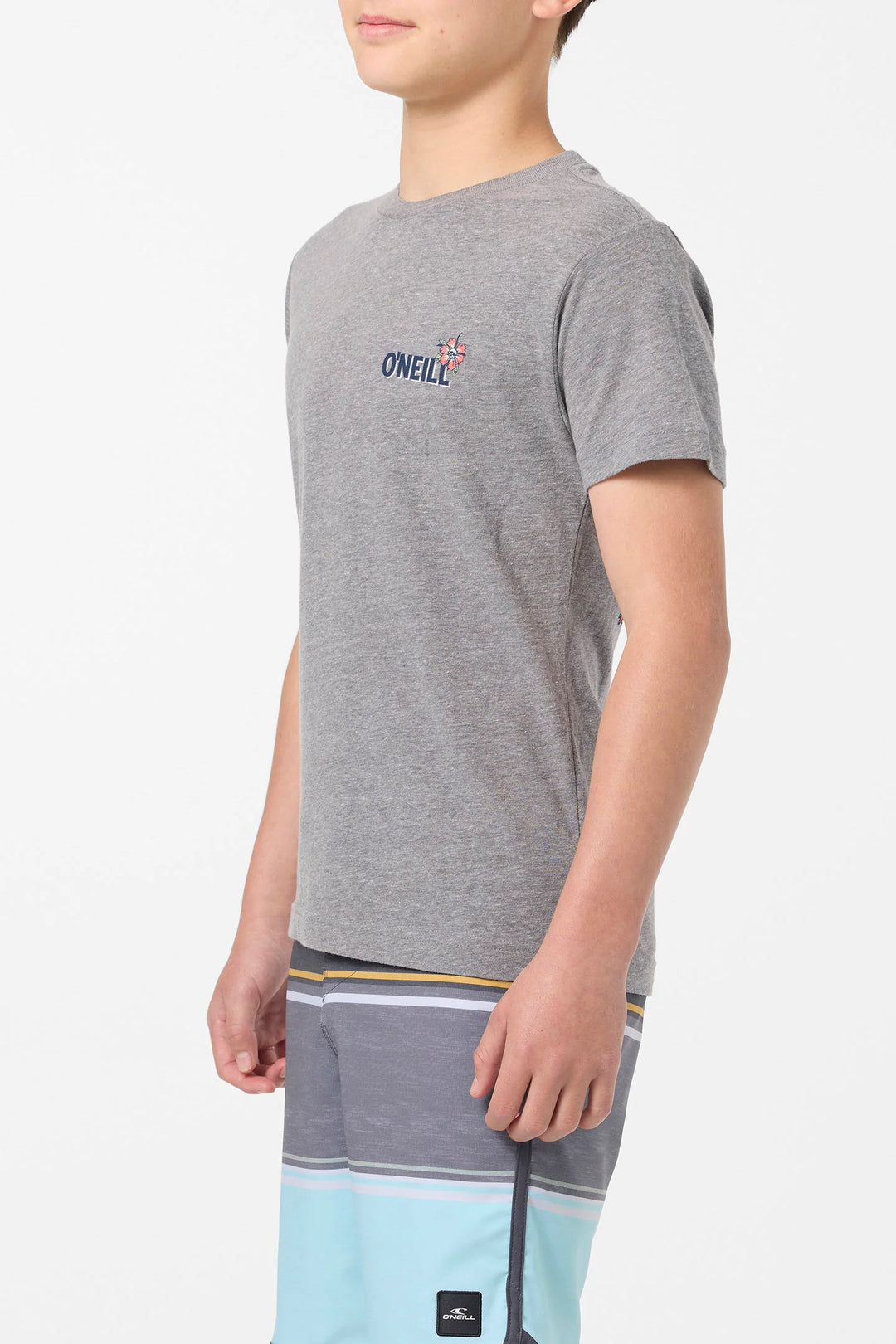 Oneill Boys Micawber Tee - Heather Grey 1