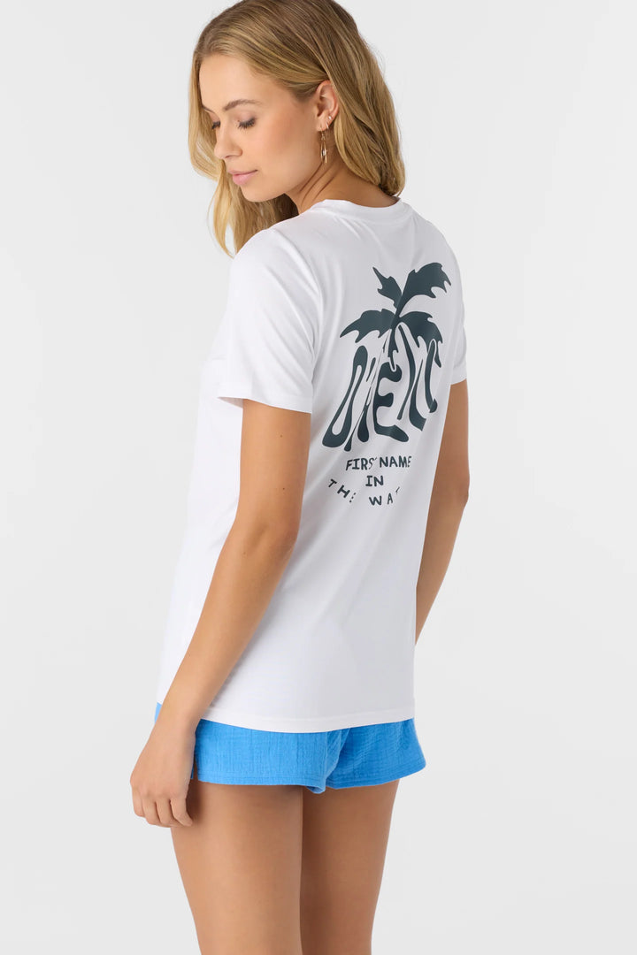 Oneill Women's Breezy Upf Short Sleeve - White 5