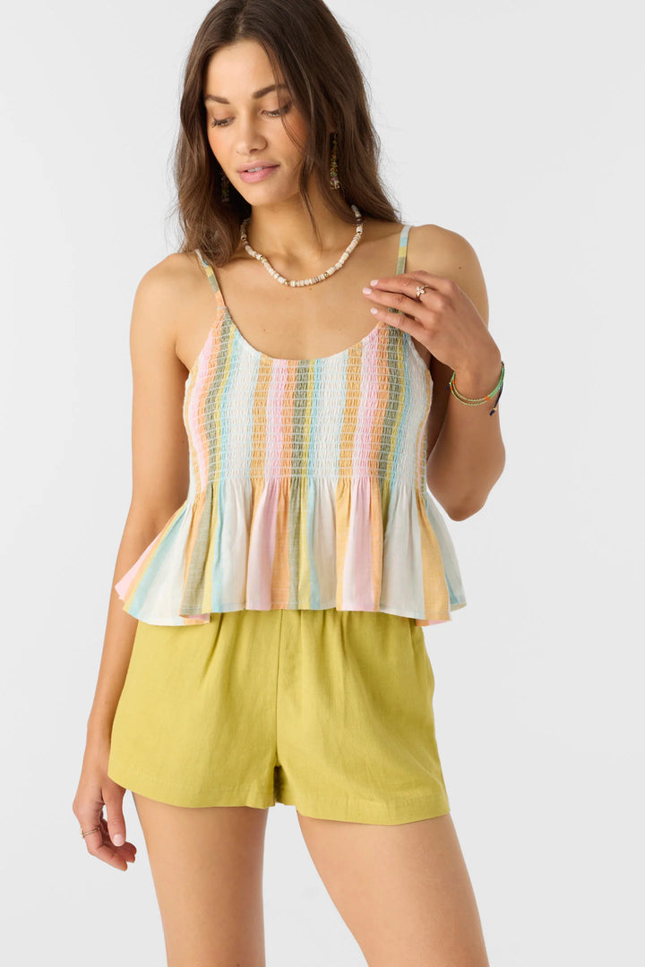 Oneill Women's Rosia Sleeveless Top - Multi Clr 5