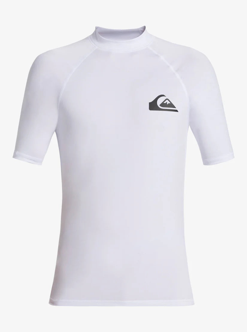 Quiksilver Men's Everyday Upf50 SS Surf Tee - White