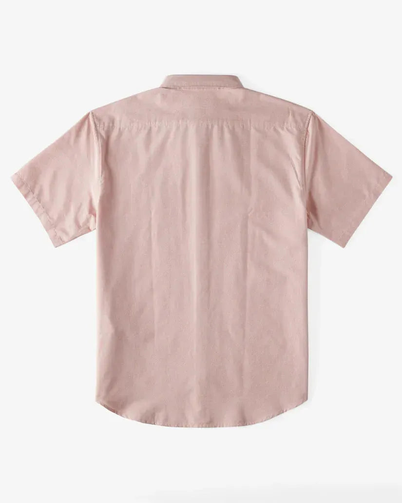 Billabong Men's All Day Button Shirt Dusty Pink pic 12 | SoHa Surf Shop