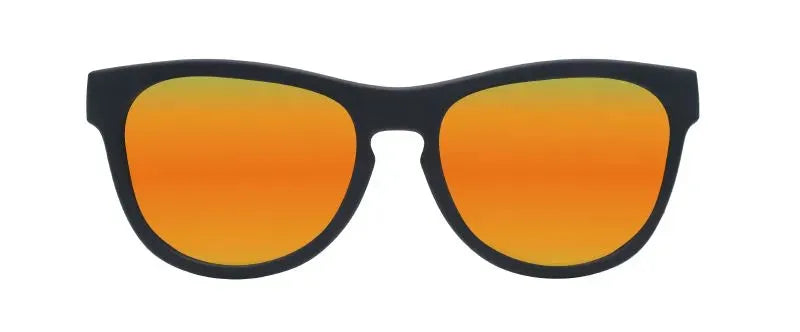 Classic Kids Polarized Sunglasses (8-12) Battleship Grey/Orange pic 1 | SoHa Surf Shop